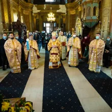 Paraclisul Facultății de Teologie Ortodoxă din București și-a sărbătorit ocrotitorii
