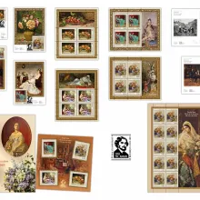 Romfilatelia îl omagiază pe pictorul care a copilărit în curtea bisericii