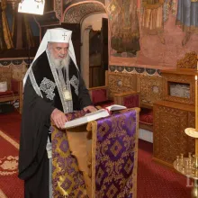 Canonul cel Mare la Reședința Patriarhală: Postul aspru susține rugăciunea smerită, spune Patriarhul Daniel