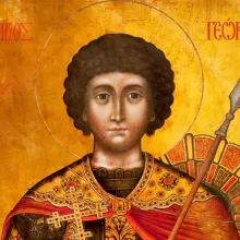 Patriarhul privind la Sf. Gheorghe ca „icoană a credinţei, curajului şi bărbăţiei”: Ne învaţă să iubim Biserica nu doar în vremuri bune