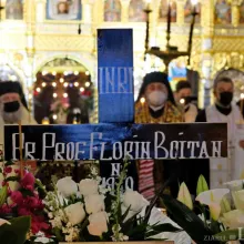 Patriarhul, mesaj la înmormântarea Părintelui Florian Boitan, „un preot evlavios şi un profesor talentat”