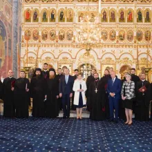 Regina Mamă Elena a fost pomenită la Mănăstirea Cernica