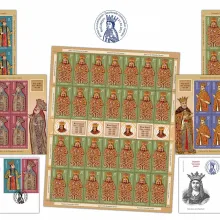 Emisiunea „Doamnele Voievozilor români”. Biserica a oferit imaginile pentru trei timbre Romfilatelia
