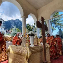 Caraiman | Serbăm astăzi Crucea pentru că un șir de evenimente a zguduit în veacul 4 Imperiul Roman, explică PS Ieronim