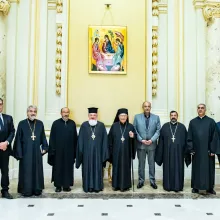 Patriarhul Melchit Youssef Absi a vizitat Patriarhia Română: M-a impresionat credinţa poporului român