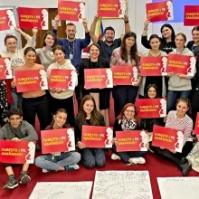 Școala de vară „Viitorul este pro-viață”: Liceeni și studenți au învățat implicarea de la Adriana Ene și alți formatori