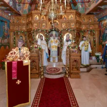 A fost hram la singura parohie din Capitală închinată Sfântului Antonie de la Iezerul Vâlcii