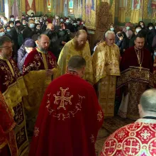 Hram la biserica bucureşteană Sfântul Mercurie. „Nu a fost doar un mărturisitor prin martiriu”