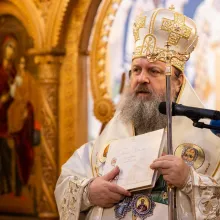 Preasfințitul Părinte Timotei l-a pomenit pe ctitorul uneia dintre cele mai frumoase biserici din Capitală