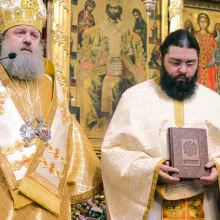 Preasfinţitul Părinte Timotei Prahoveanul a hirotonit întru preot un arhidiacon de la Mănăstirea Radu Vodă