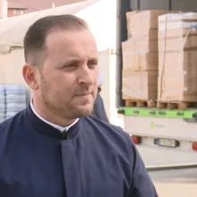 Un nou transport umanitar al Patriarhiei Române a ajuns în Republica Moldova, la Cahul