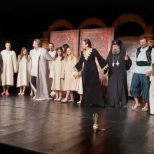 „Brâncovenii”: Protoieria II Capitală a dedicat Duminicii Ortodoxiei un spectacol de teatru creștin