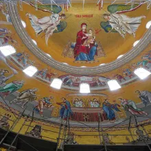 Patriarhul României face apel pentru sprijinirea lucrării de pictare în mozaic a Catedralei Naționale