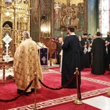 Arhidiaconul Sebastian Barbu-Bucur, pomenit la Catedrala Patriarhală, la șapte ani de la trecerea la Domnul