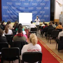 Voluntarii Catedralei Naționale reiau Campania „Prevenție și Educație pentru Sănătate” după doi ani de pandemie