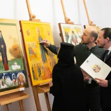 Au fost evaluate lucrările înscrise la concursul „Icoana ortodoxă – lumina credinței”