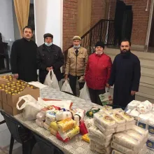 Parohia Iancu Vechi-Mătăsari oferă ajutoare la peste 120 de familii cu posibilități materiale reduse