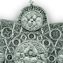 Biblioteca Academiei: Expoziție despre obiectele liturgice salvate în Primul Război Mondial de Al. Tzigara-Samurcaș