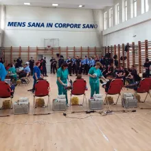 „Donează sânge, salvează o viață!”: 800 de persoane au donat în Capitală şi Ploieşti