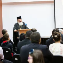 Premianții concursului național catehetic au ajuns la București: „Să rămâneți în suflet copii toată viața”, le-a urat PS Varlaam