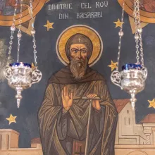 Fresca originală a Sfântului Dimitrie cel Nou din Catedrala Patriarhală a fost restaurată
