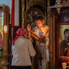 Sfânta Matrona a fost cinstită la primele ore ale dimineții într-o biserică bucureșteană