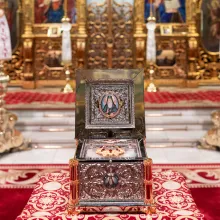 Catedrala Patriarhală: Credincioşii pot aduce cinstire moaştelor Sfântului Cuvios Irodion de la Lainici