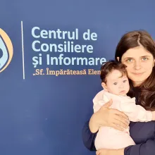 O ușă deschisă când se închid toate ușile: Centrul de sprijin în criza de sarcină „Sf. Împărăteasă Elena”