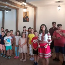 Copii de la Centrul Sf. Sofia au mers în tabără la Centrul medieval al fostei mănăstiri Apostolache