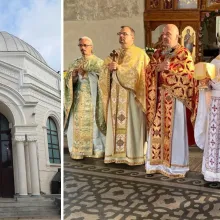 Liturghie în capela Cimitirului Sfânta Vineri din Capitală după mai bine de 70 de ani