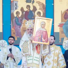 Prima sărbătorire oficială a Sfintei Teofana Basarab
