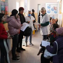 Campania „Sănătate pentru sate”, desfăşurată de voluntarii Catedralei Naţionale, a ajuns pentru prima dată în Teleorman