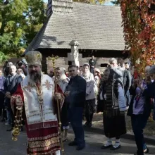 Biserica Turea de la Muzeul Satului și-a cinstit ocrotitorul