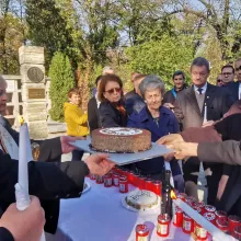 Membrii Academiei Române, plecaţi în veşnicie, au fost comemoraţi la cimitirul Bellu