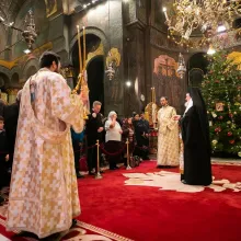 PS Varlaam a oficiat slujba trecerii dintre ani la Patriarhie
