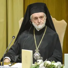 Preafericitul Părinte Patriarh Daniel transmite condoleanțe la decesul Mitropolitului Ioan de Pergam