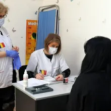 Voluntarii Catedralei Naţionale au organizat prima acţiune de prevenţie şi depistare a cancerului de col uterin din acest an