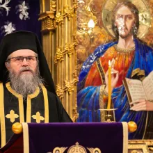 Arhim. Clement Haralam la Catedrala Patriarhală: Canonul cel Mare este meditație biblică și rugăciune de pocăință