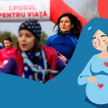 Crosul pentru viață 2023 la București: Sprijinul pentru mame și femei însărcinate trebuie să continue