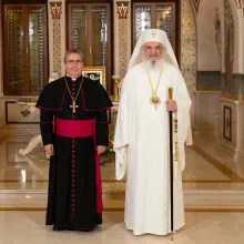 La final misiunii din România, nunțiul apostolic Miguel Maury Buendía l-a vizitat pe Patriarhul Daniel