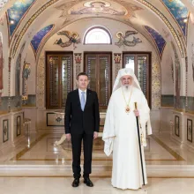 Ambasadorul Elveției la Bucureşti, în vizită de rămas bun la Patriarhia Română