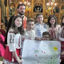 Concursul național catehetic la Parohia Zlătari: Copiii și-au descris bunicii ca „sprijin” și „îngeri păzitori”