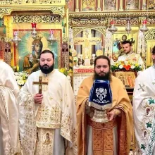 Hram la Schitul Darvari: Sf. Împ. Constantin, un isihast în mijlocul cetății, nu a uitat niciodată făgăduința Domnului