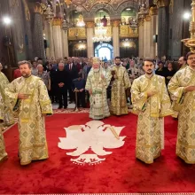 Jurnaliștii Patriarhiei Române s-au rugat împreună Sfintei Treimi