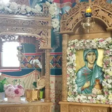 Sf. Maria Magdalena va fi cinstită la o biserică unde se află un fragment din moaştele acesteia