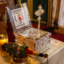 Moaștele Sf. Pantelimon din patrimoniul Parohiei Mărcuța vor fi scoase pentru prima dată spre închinare
