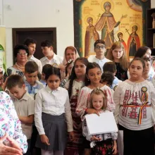 Centrul de zi pentru copii „Sf. Mc. Sofia” al Arhiepiscopiei Bucureștilor și-a serbat hramul