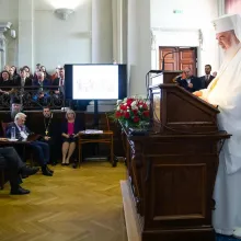 Patriarhul Daniel salută apariția unui nou volum despre Istoria Bibliotecii Academiei Române