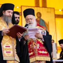 Mitropolitul de Veria la București: Ne rugăm Maicii Domnului să acopere poporul român cel evlavios și binecredincios