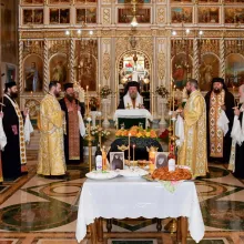 Prima stareță a Mănăstirii Ghighiu și ucenica sa au fost reînhumate în cimitirul mănăstirii prahovene